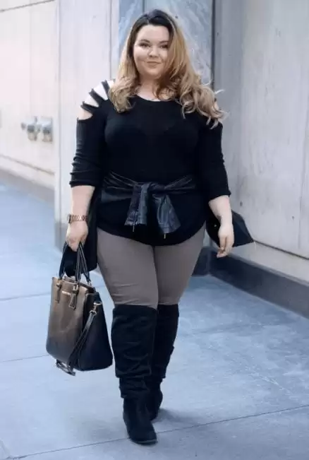 plus-size-girls-outfits-with-thigh-high-boots
