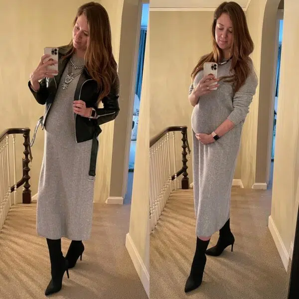 polkadot-maternity-outfit