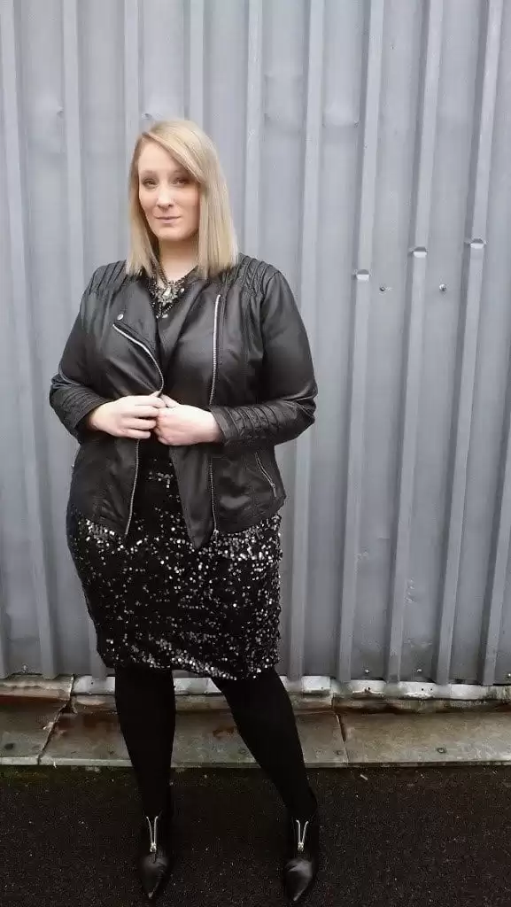Sequins Outfits for Plus size Women